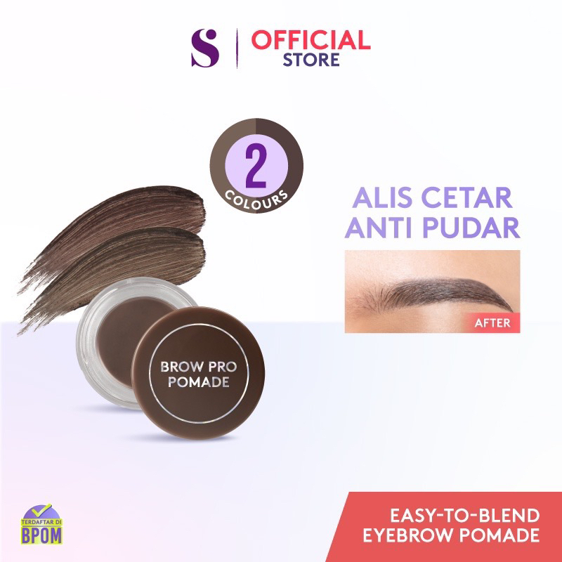 Somethinc Brow Pro Pomade 18Hr Stay - Eye brow pomade somethinc