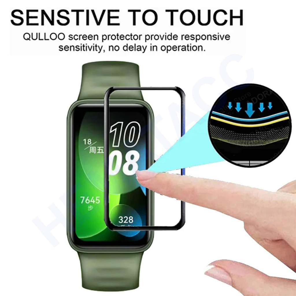 Anti Gores Huawei Band 8 Curved 3D &amp; 2D Hydrogel Hematacc