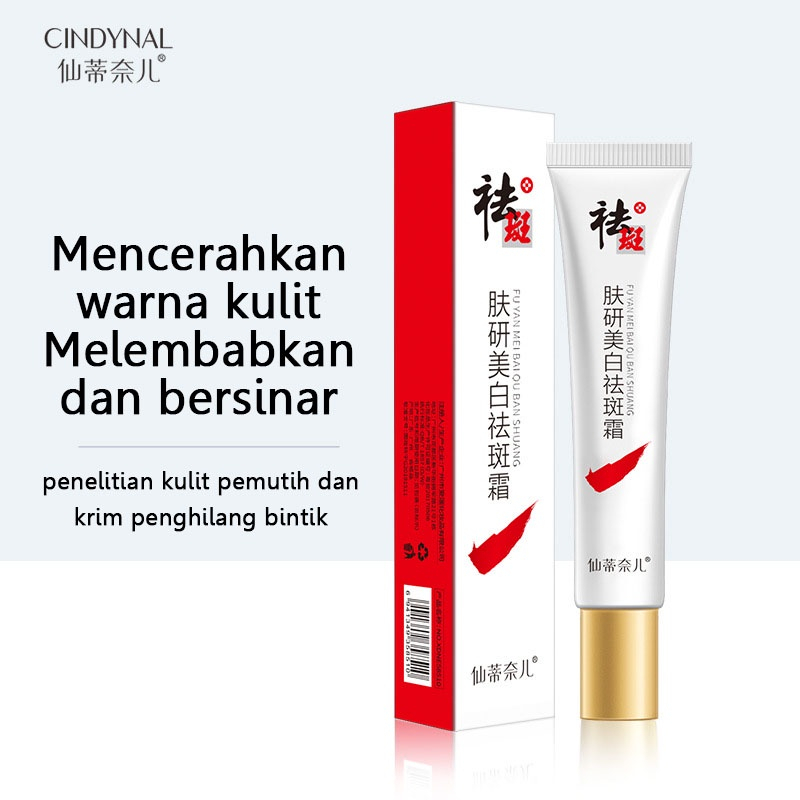 CINDYNAL Whitening Freckle Cream Penghilang Flek Noda Hitam Wajah Bersih dan Cerah