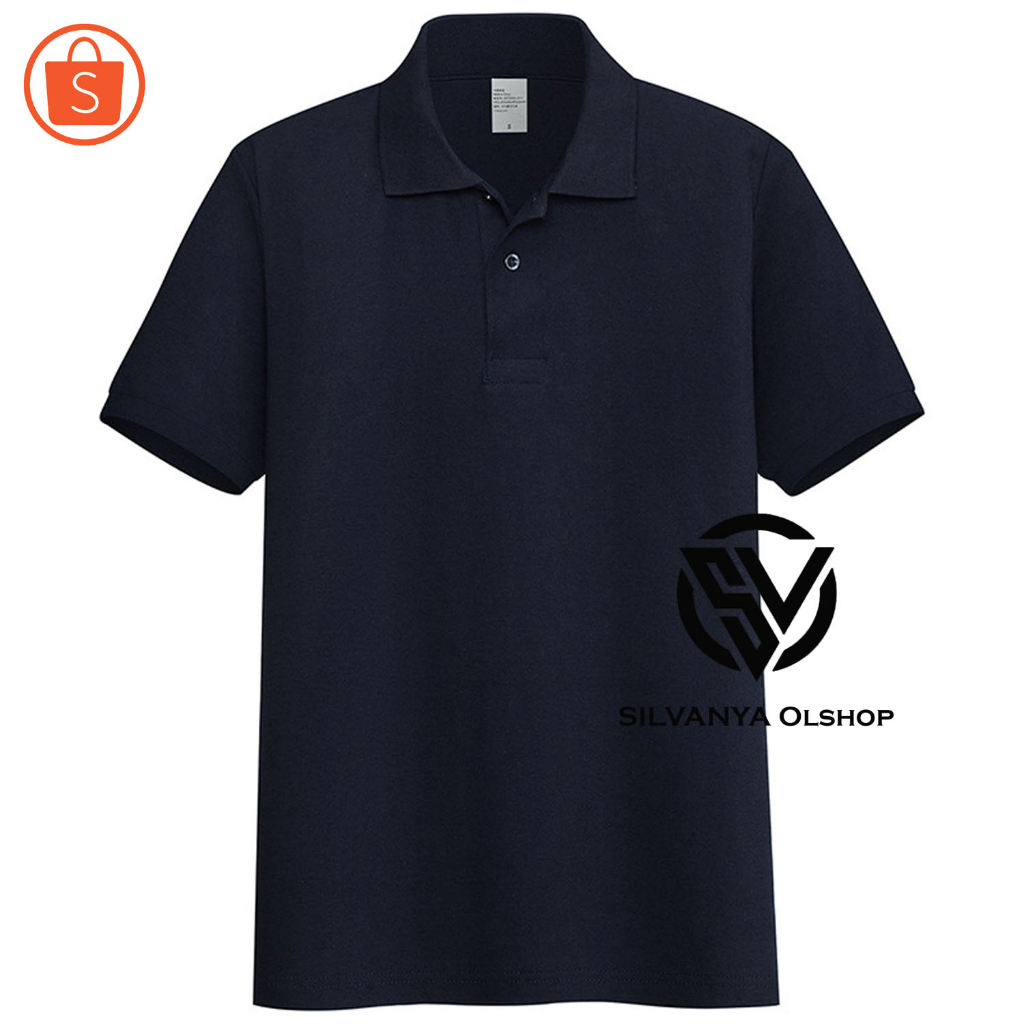 (Bisa COD) Kaos Kerah Polo Dewasa Polos Lengan Pendek / Baju Kaos Dewasa Premium / Polo Shirt UNISEX (cowok/cewek) / Kaos Polo / Baju Polo Pria Dewasa | Best Seller