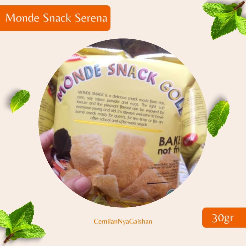 

CEMILAN NYA GAISHAN // MONDE SNACK SERENA 30gr