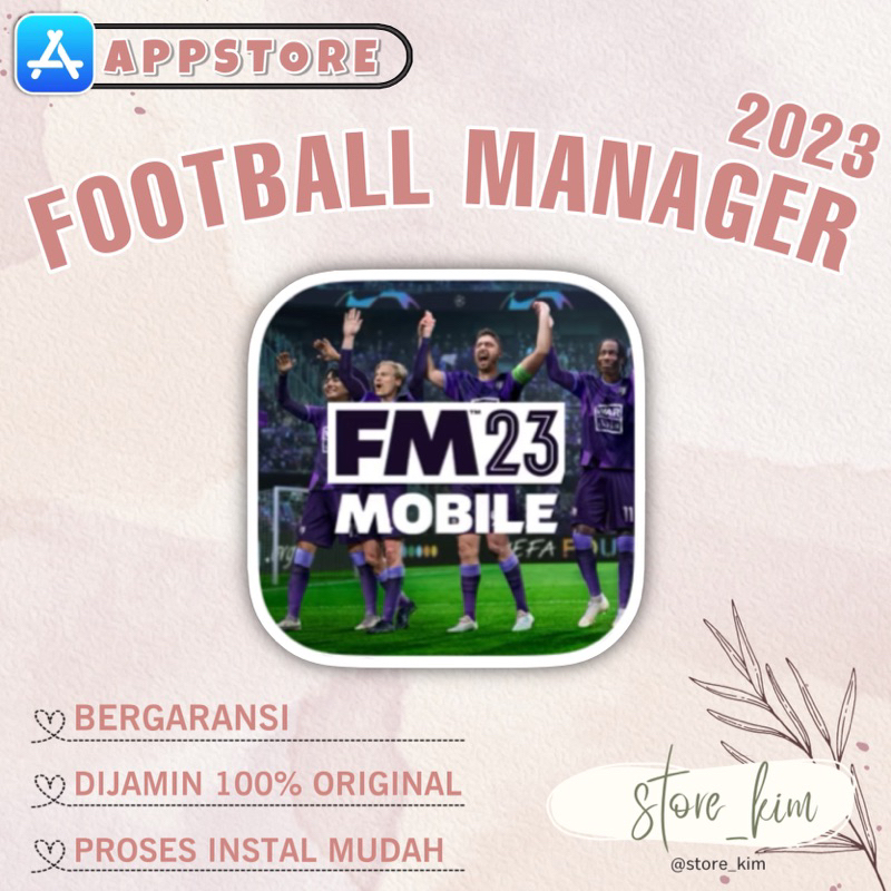 FOOTBALL MANAGER 2023 - IOS (ORIGINAL)