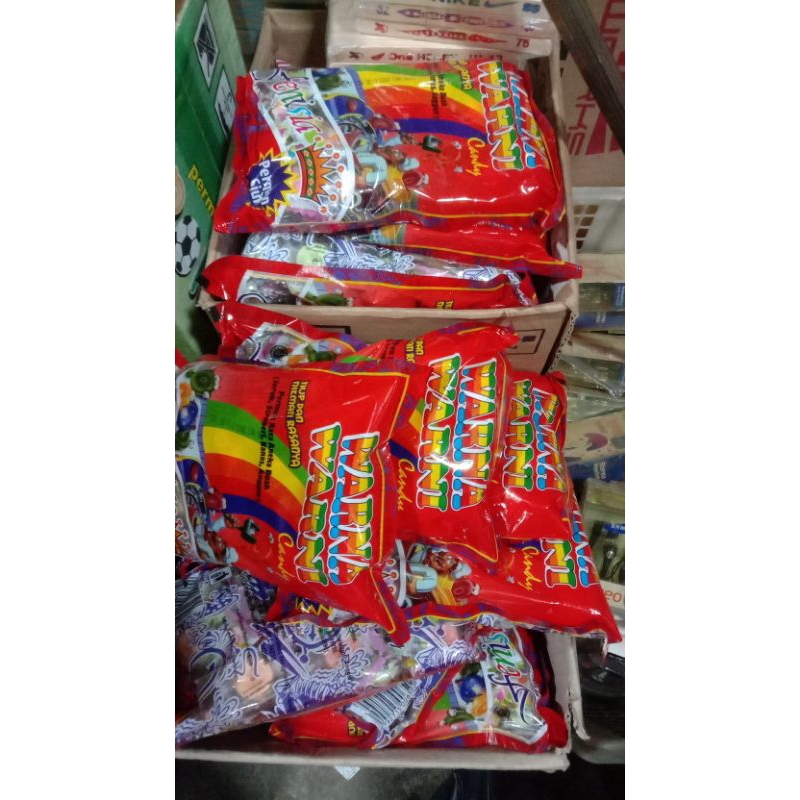 

Permen warna warni permen siul