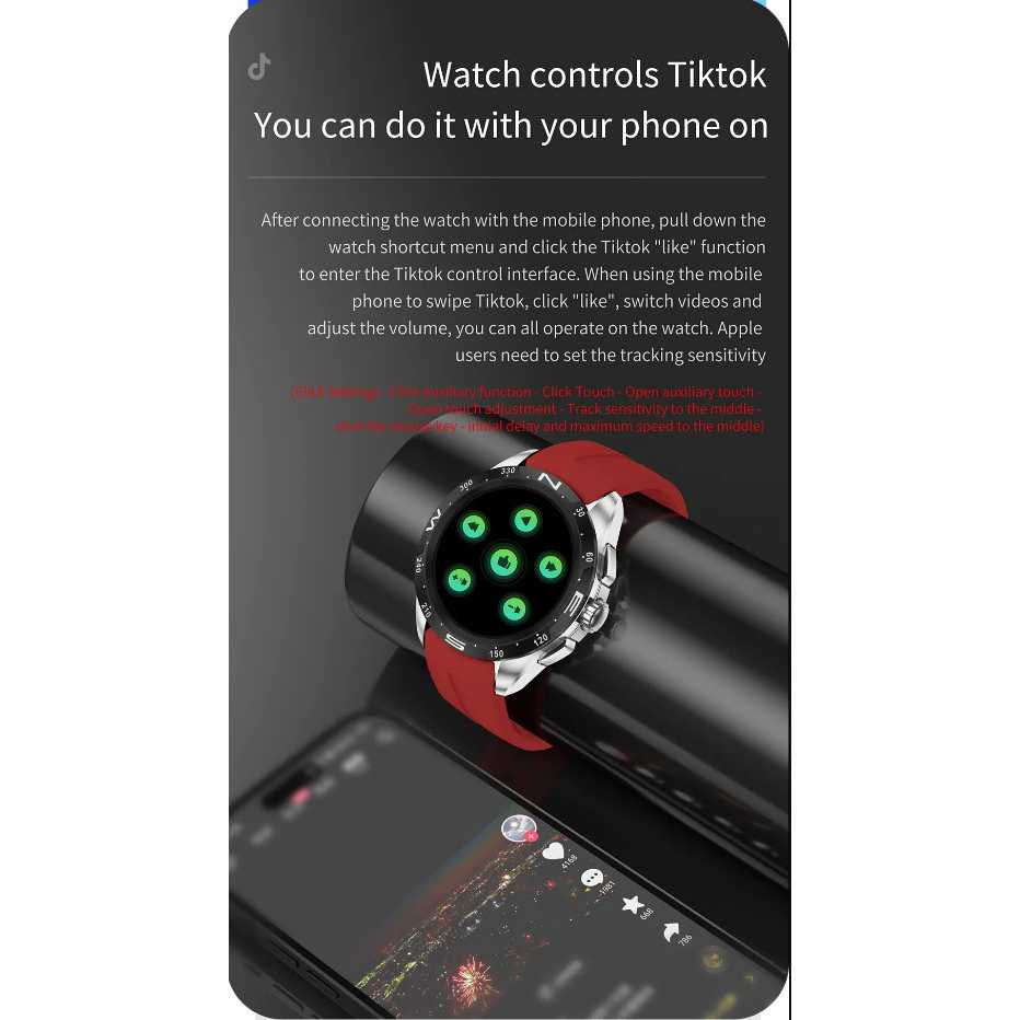 SKMEI Kulit Smartwatch Sport Heart Rate Blood Oxygen - H6MAX