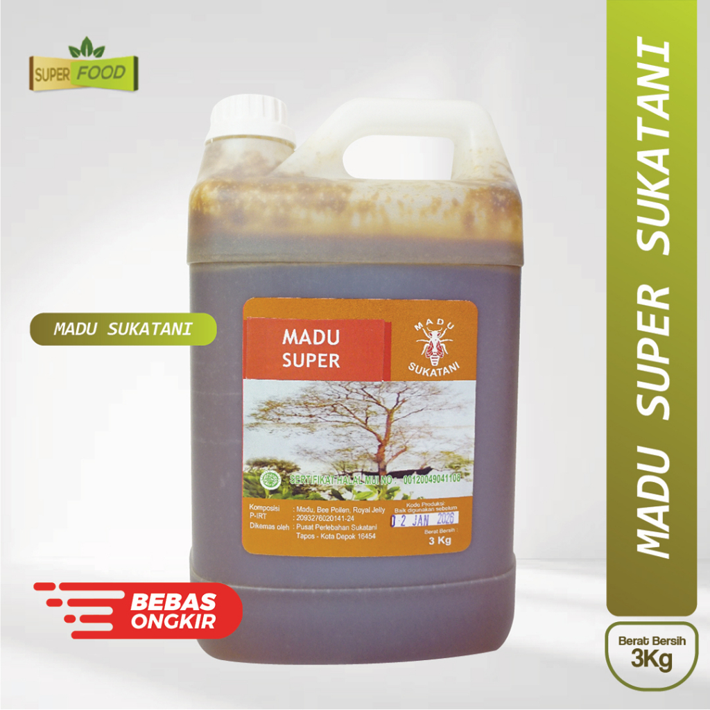 

Madu Sukatani Super 3kg