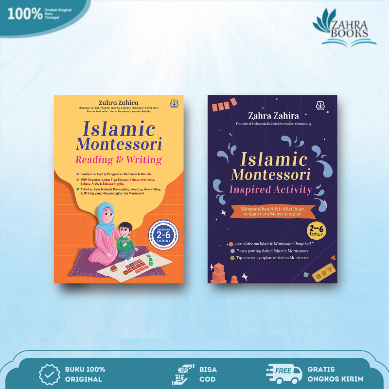 MZ - Islamic Montessori Reading and Writing & Islamic Montessori Inspired Activity