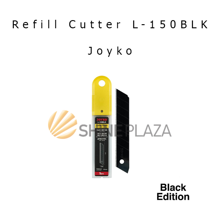 

Isi Cuter Hitam Joyko L-150BLK - Refill Cutter Blade Besar Japan Steel