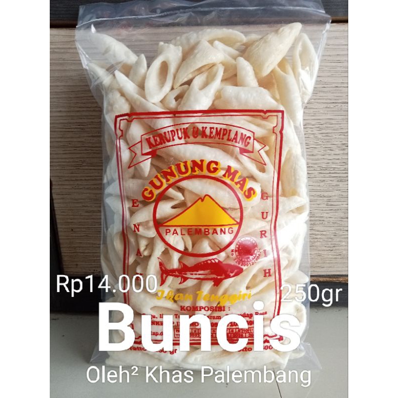 

kemplang Buncis 250 gram