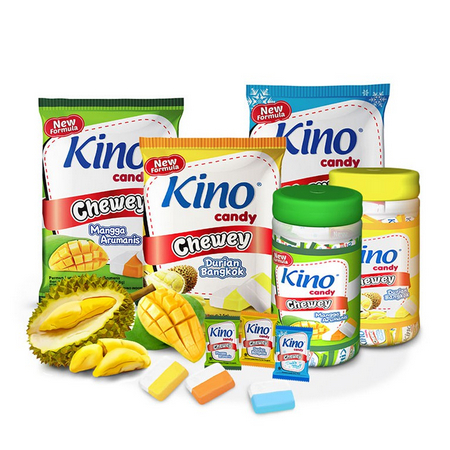 

[MT] Permen Kino Chewy lunak - Candy rasa mangga arumanis dan duren bangkok permen mint empuk Kino mint Chewey Candy lunak