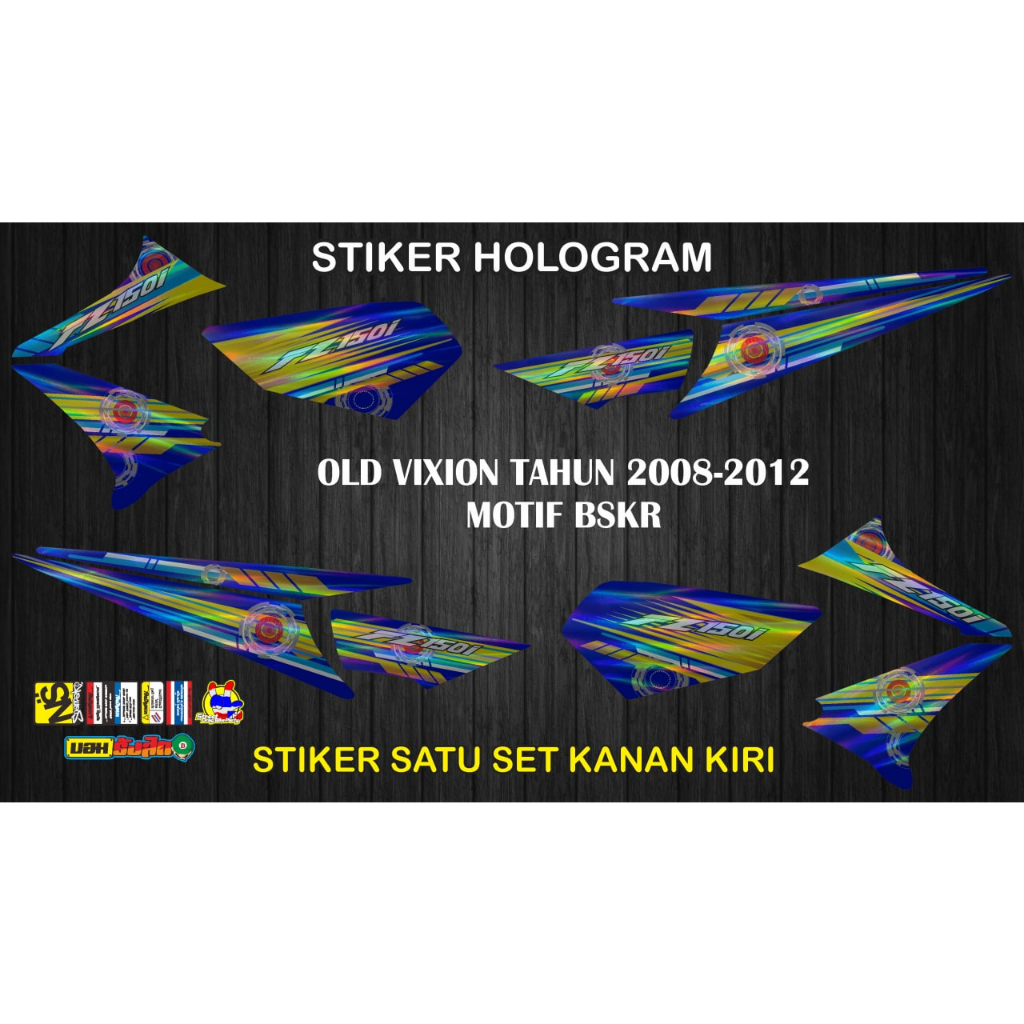 STRIPING HOLOGRAM OLD VIXION TH 2008-2012 BSKR