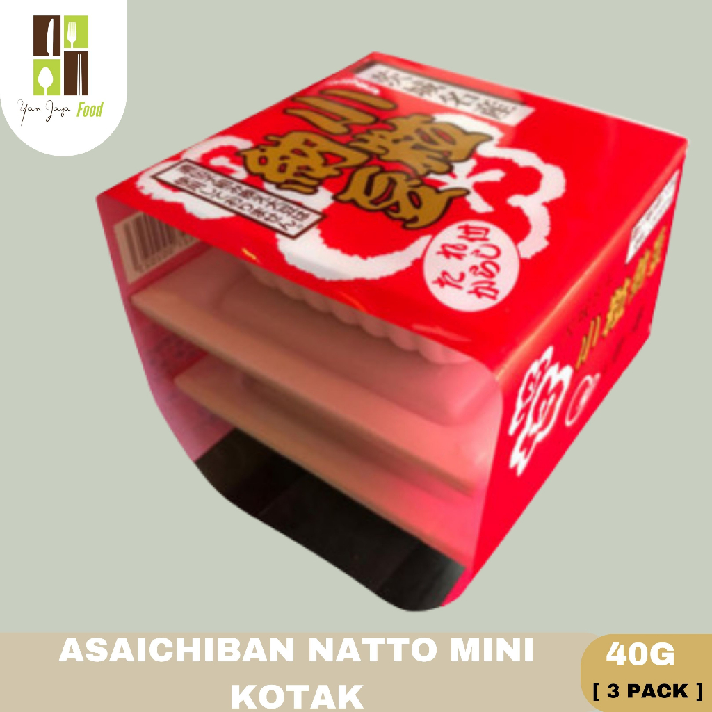 Asaichiban Kotsubu Natto MIni / Kedelai Jepang/ Tempe Jepang/ Natto Kotak