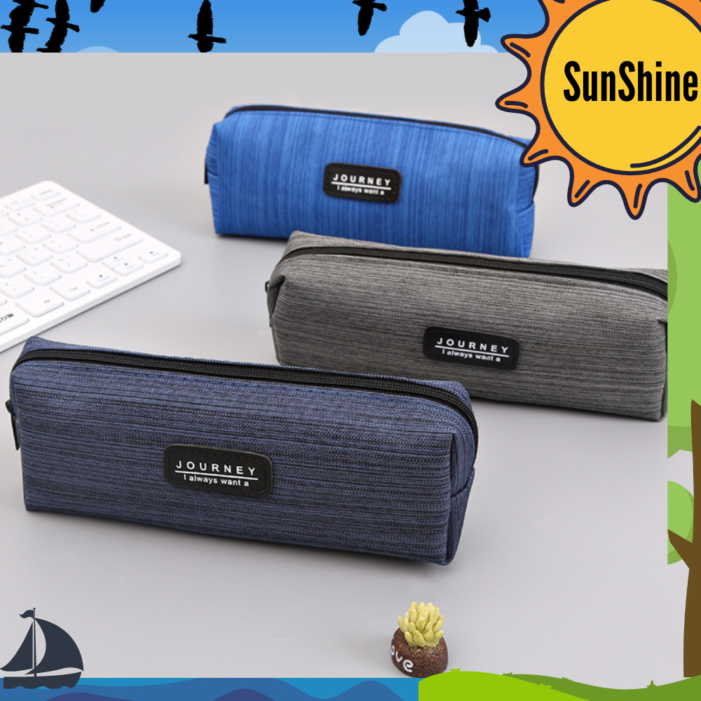 

✨ Sunshine Fancy ✨ Kotak Pensil / Pencil Case Kanvas Motif Journey SK0064