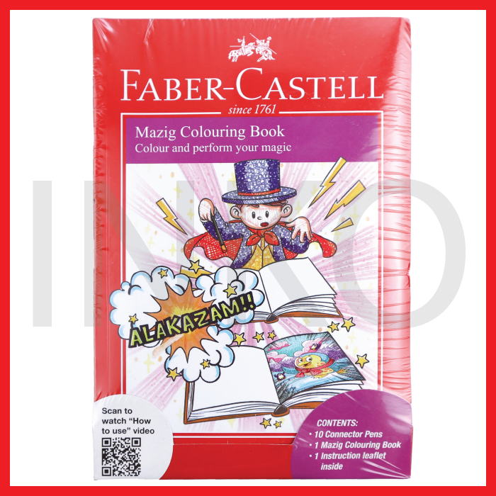 

FABER CASTELL MAZIG COLOURING BOOK