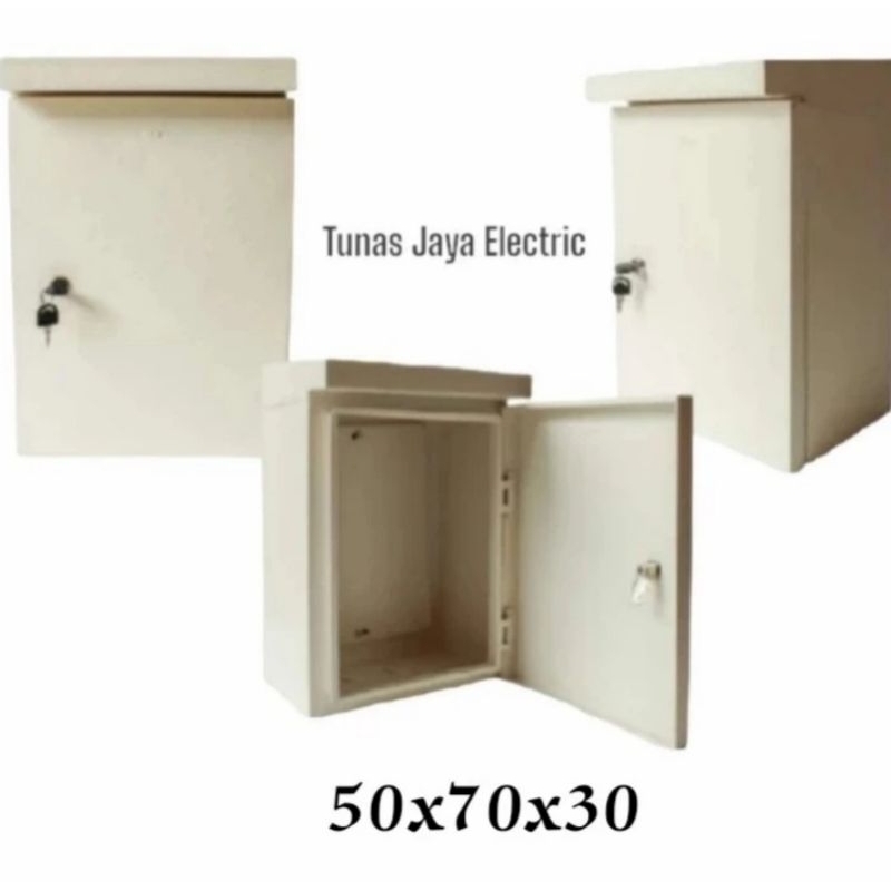 Box Panel Listrik 50x70x30 Model Topi (Kunci Putar)