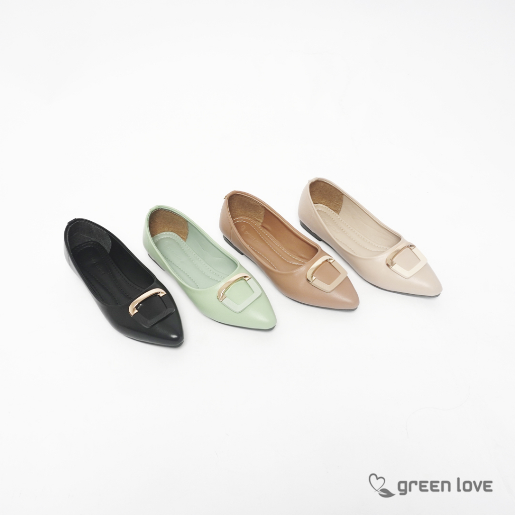 Green Love Sepatu Wanita Flat RACHEL