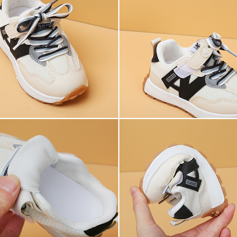 Nuublenc Sepatu Sneakers Anak Ukuran 21-30 Usia 1-5 Tahun