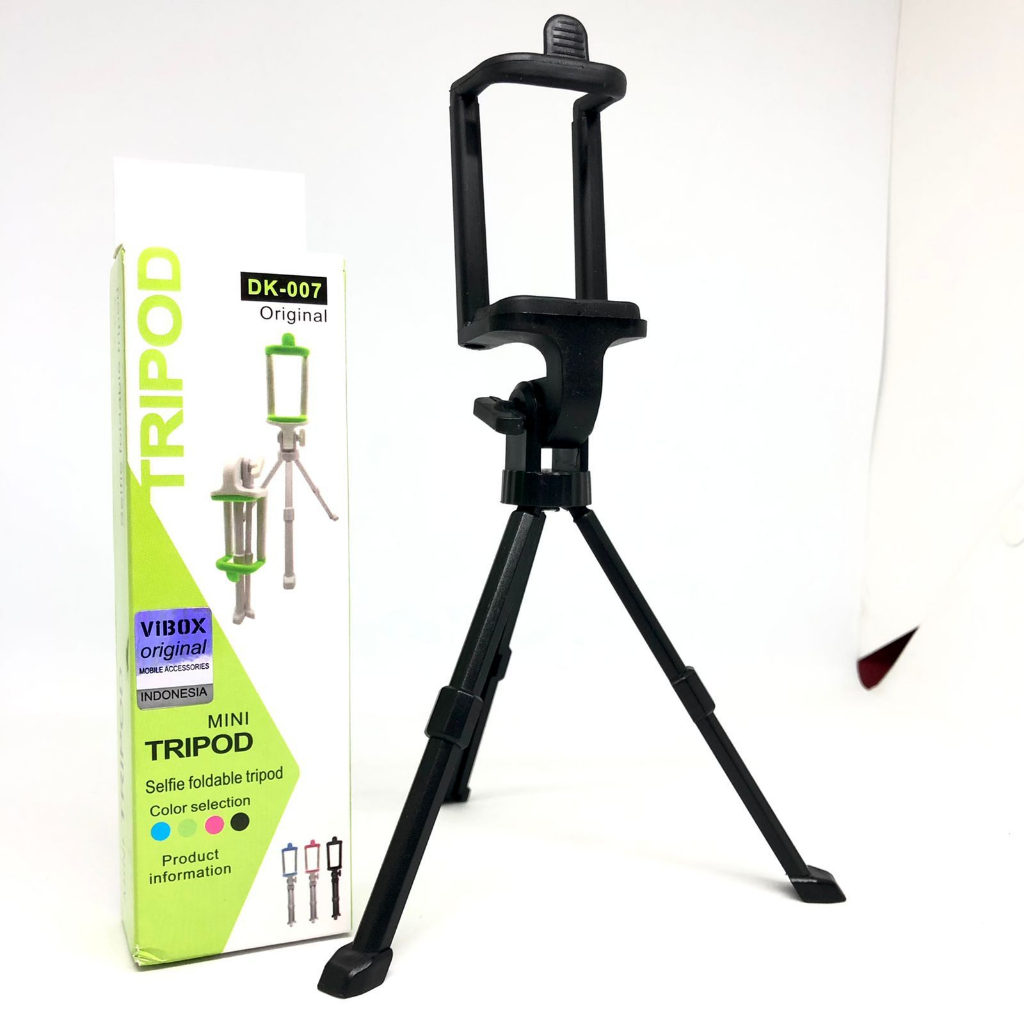 VIBOX UNIVERSAL Tripod Mini DK-007 Holder HANDPHONE MEJA Lipat DK007 TONGSIS Selfie Holder Hp BY SMOLL