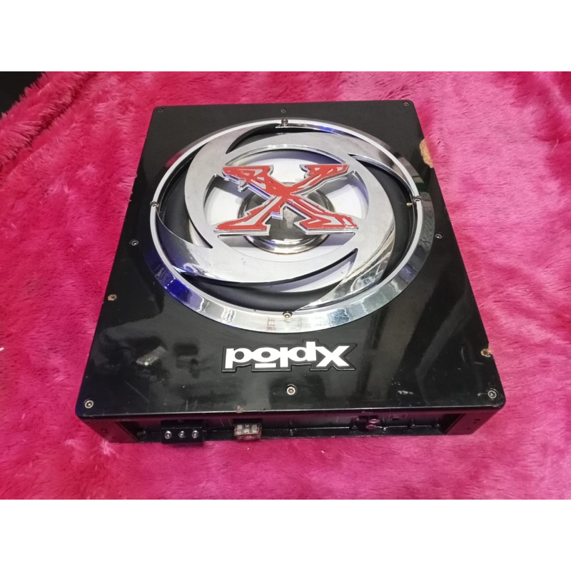 Subwoofer Kolong Xplod XS-10SB 10 inch Super Flat Active Subwoofer