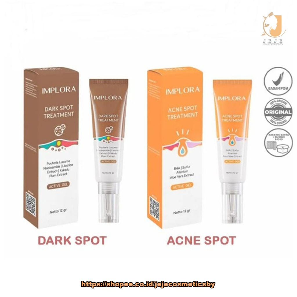 IMPLORA Skincare Series I Implora Dark Spot Treatment I Implora Acne Spot Treatment New Product