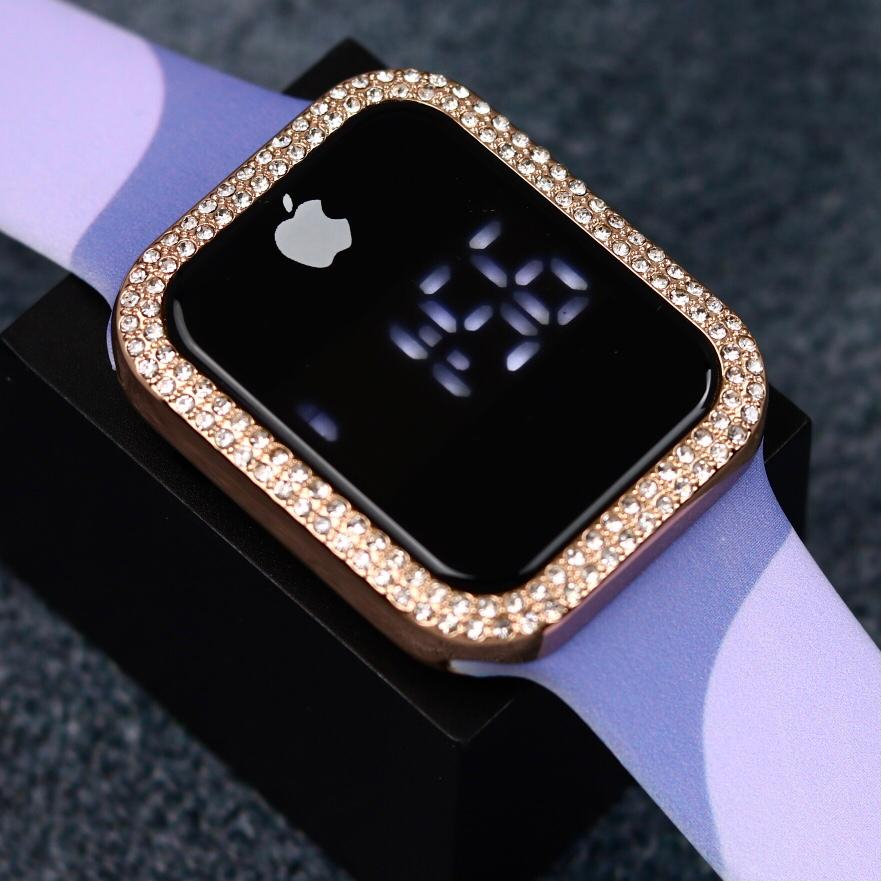 JAM TANGAN WANITA LED LAYAR SENTUH NEW MODEL MURAH ANTI AIR/ JAM TANGAN CEWEK CANTIK SPORTIF