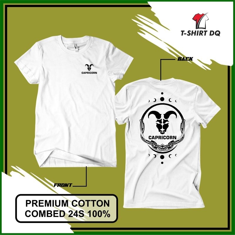 kaos lengan pendek CAPRICORN