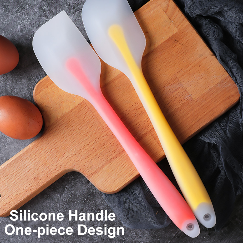 Spatula Silikon Food Grade Tahan Panas - Spatula Silicone Anti Lengket - Sutil Pengaduk Kue Krim