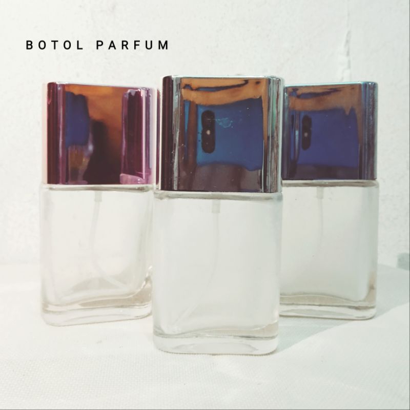 BOTOL PARFUM KOTAK UNIK AESTHETIC