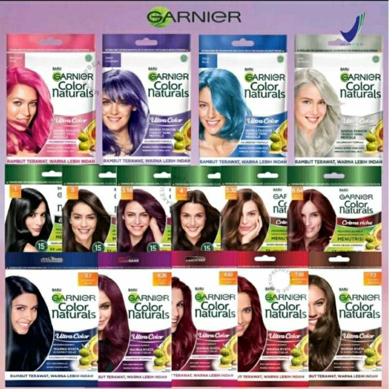 GARNIER Color Natural | Express Cream Ultra Color 20gr 30gr - Pewarna Rambut