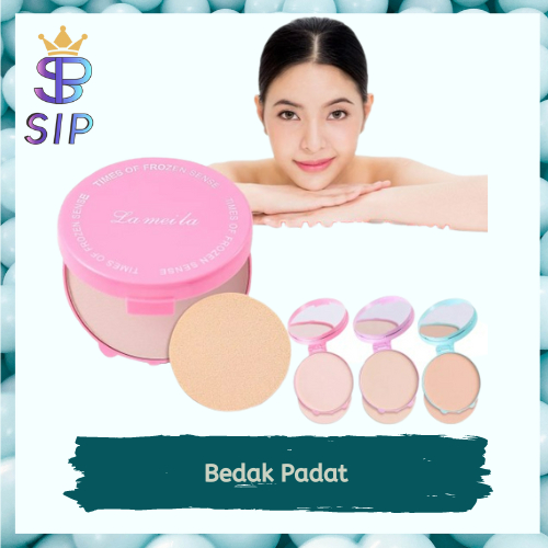 LAMEILA PRESSED POWDER / BEDAK PADAT KONTROL MINYAK DAN TAHAN LAMA