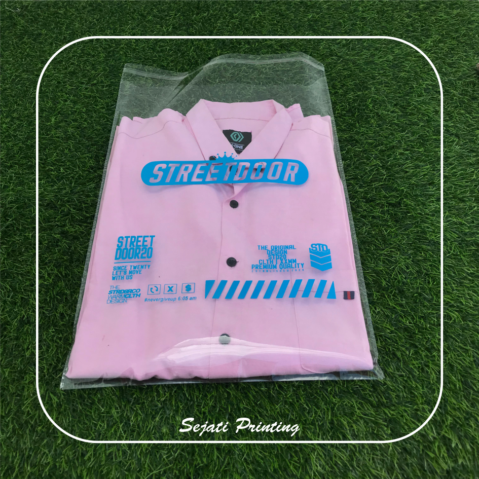 

Sablon Plastik Murah OPP 40 Micron 30, 35 , FREE DESAIN - SEJATIPRINTING