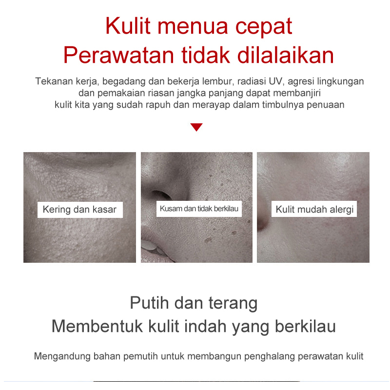 Cream penghilang flek krim pemutih Penghilang flek hitam di wajah hitam  krim penghilang flek  20G menghilangkan flek hitam whitening  freckle cream Moisturizing，Whitening, Dark Spots Remover Brighten Skin Anti-Aging