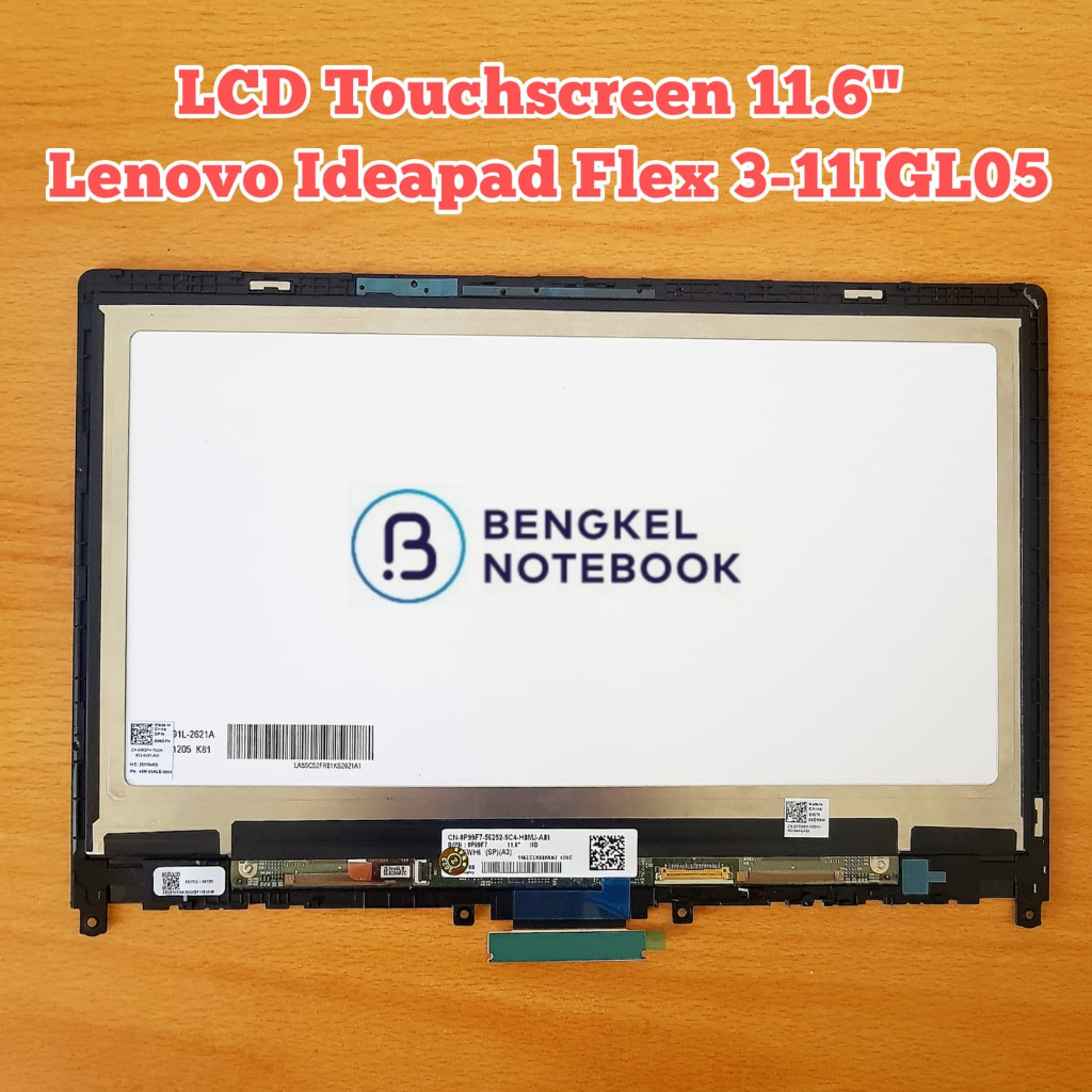 LCD Touchscreen 11.6” Lenovo Ideapad Flex 3-11IGL05 Flex 3-11ADA05 82BB 82B2 ST50X86135 82BB000GUK 1920x1080 HD