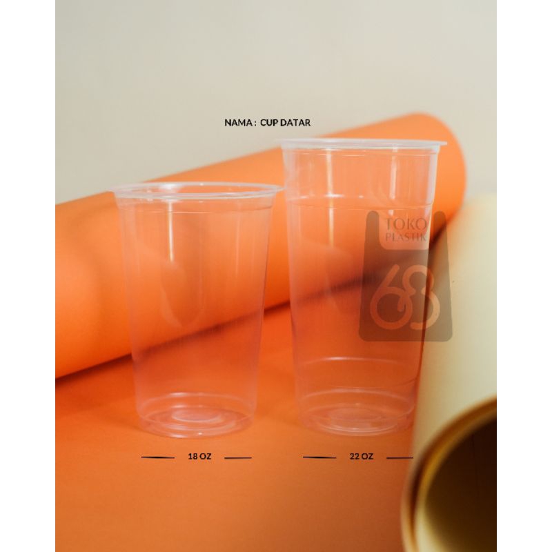 cup plastik starindo 18,22 oz 8gr
