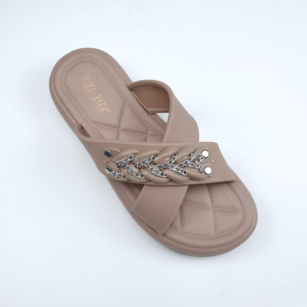 BARA BARA ORIGINAL jelly sandal karet empuk murah wanita selop import barabara cewek JSL2208V-26NEW