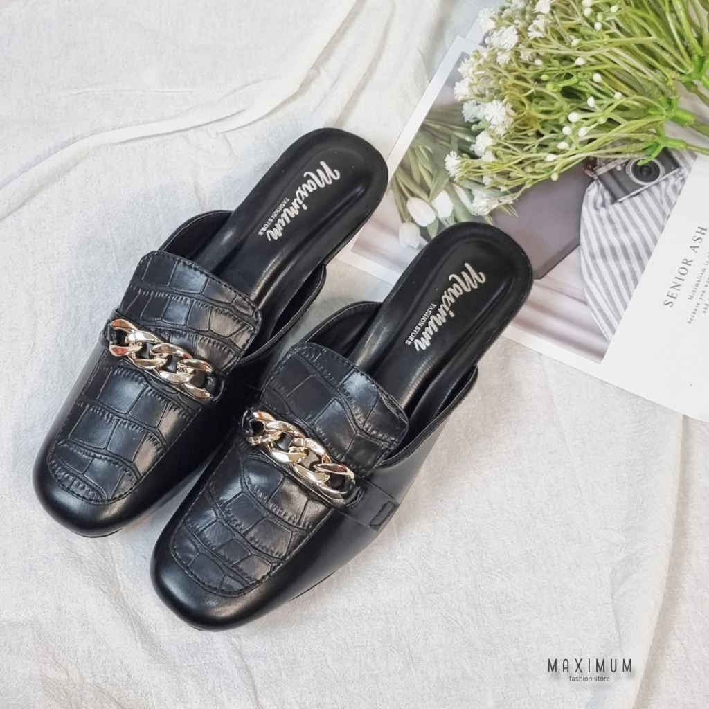 R9 Flat Shoes Cewek Taihua Naomi Fashion Terbaru Helen