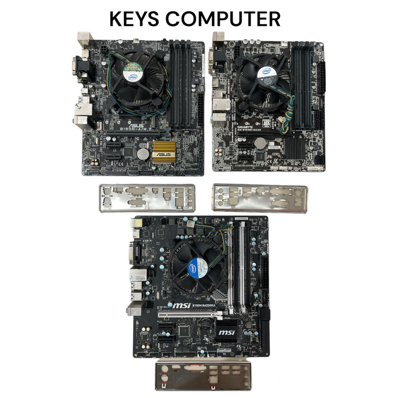 PAKETAN INTEL CORE I5 6600 3.30Ghz MOBO B150 DDR4 ONBOARD - FAN