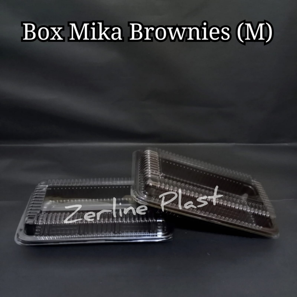 Mika BROWNIES (S, M, L) - Mika Tray Brownies @50pcs