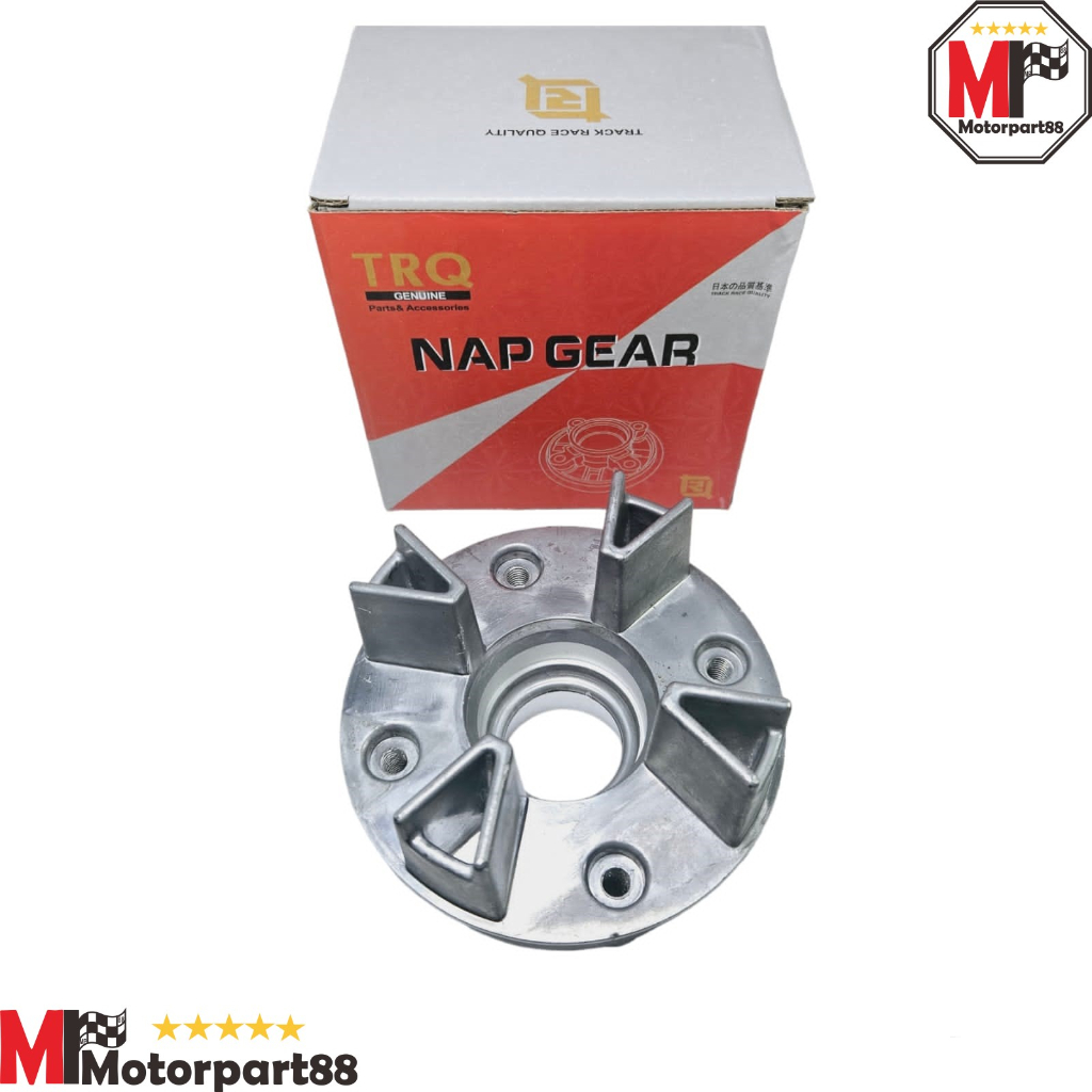 DUDUKAN GEAR TRQ NAP GIR BELAKANG SUPRA X 125 NEW DOUBLE DISC