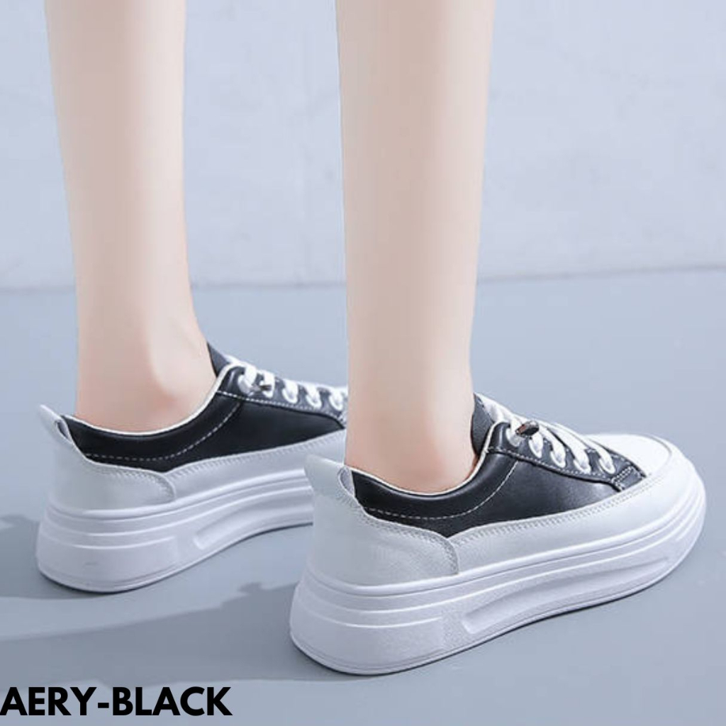 FINDME 36-40 AERY SEPATU WANITA PRAKTIS KEKINIAN TERBARU NYAMAN PU IMPORT