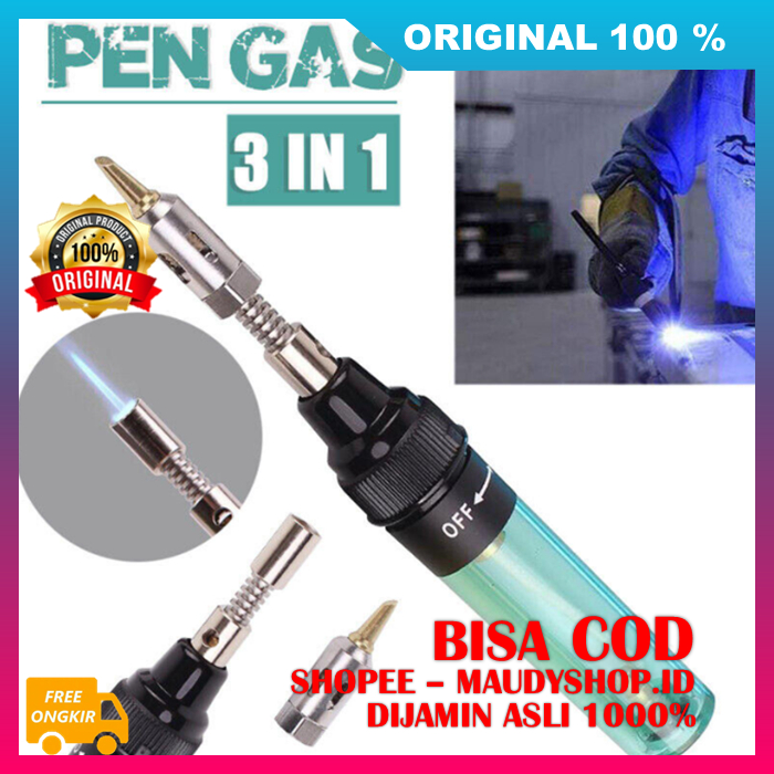 Gas Soldering Iron Solder Gas Portable Alat Las Multifungsi ASLI ORI