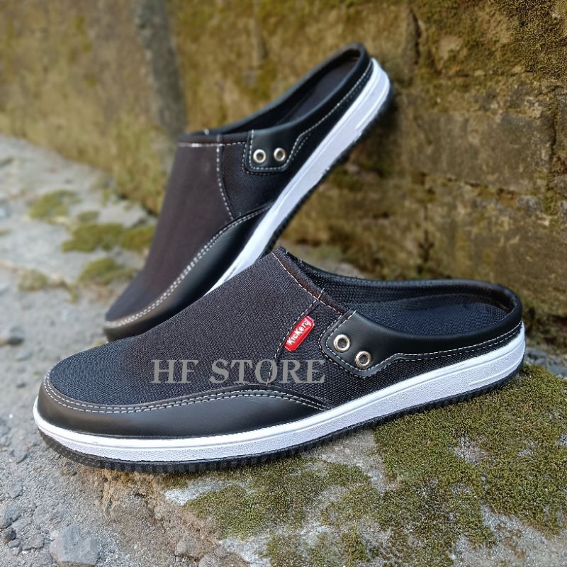 Sepatu Pria Casual Slip On/Sepatu Sendal Sepatu Slop Pria Bustong