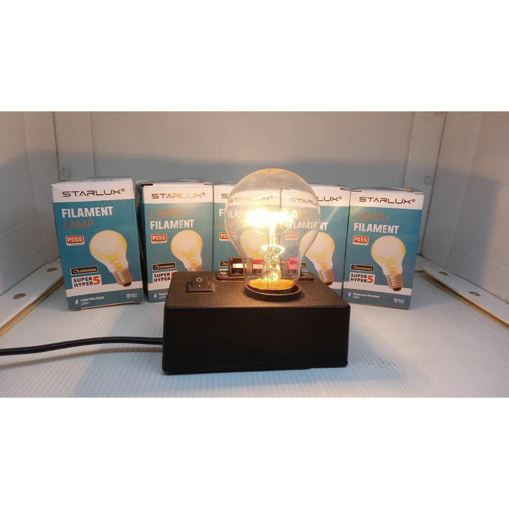 Lampu Bohlam Pijar Ayam 5 Watt Starlux / Lampu Filament 5w Cahaya Kuning