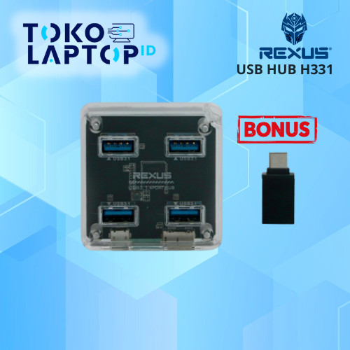 Rexus H331 USB Hub 3.1 4 Port Garansi Resmi