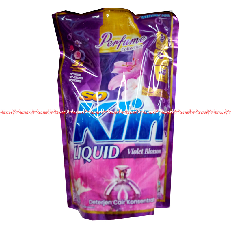 So klin Liquid 720ml  Softergent Detergen Cair Soklin Pink Biru Ungu Anti Bacterial So Clean 720 mili Soft Tener