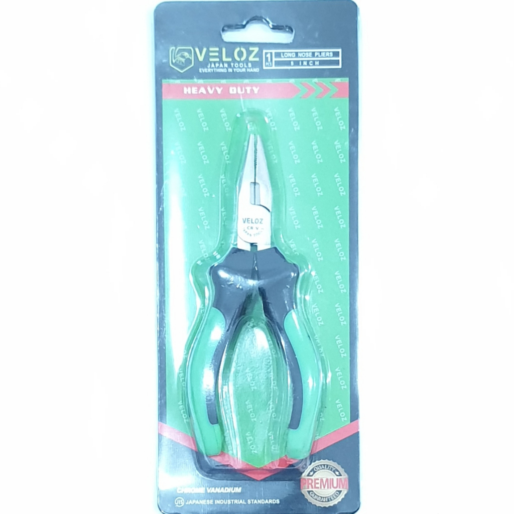 Veloz Heavy Duty TANG LANCIP 5&quot; Inch Tang Cucut Panjang Produk 12cm