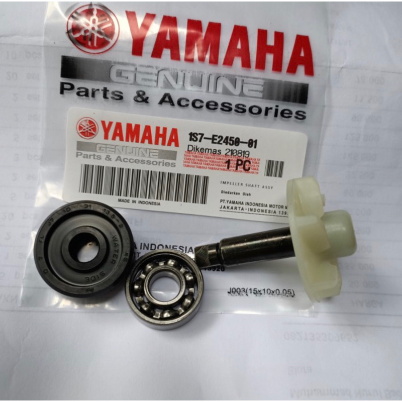 KIPAS WATERPUMP SET BEARING DAN SIL YAMAHA JUPITER MX - VIXION - R15