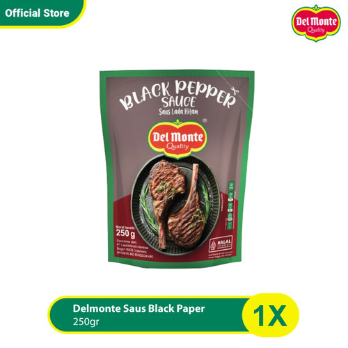 

Delmonte Black Pepper Sauce 250 gr / Saus Lada hitam