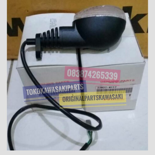 {Bekas} lampu sein sen riting belakang KLX 250 KLX250 ori kawasaki 1set Limited