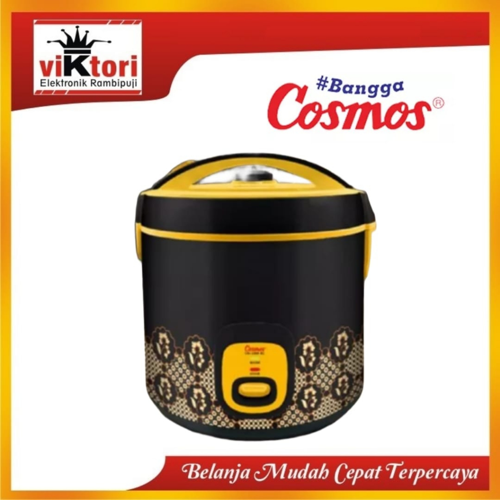 MAGIC COM COSMOS CRJ5508BC 2.5 LITER/ penanak nasi jumbo / magic warmer plus / rice cooker 3in1