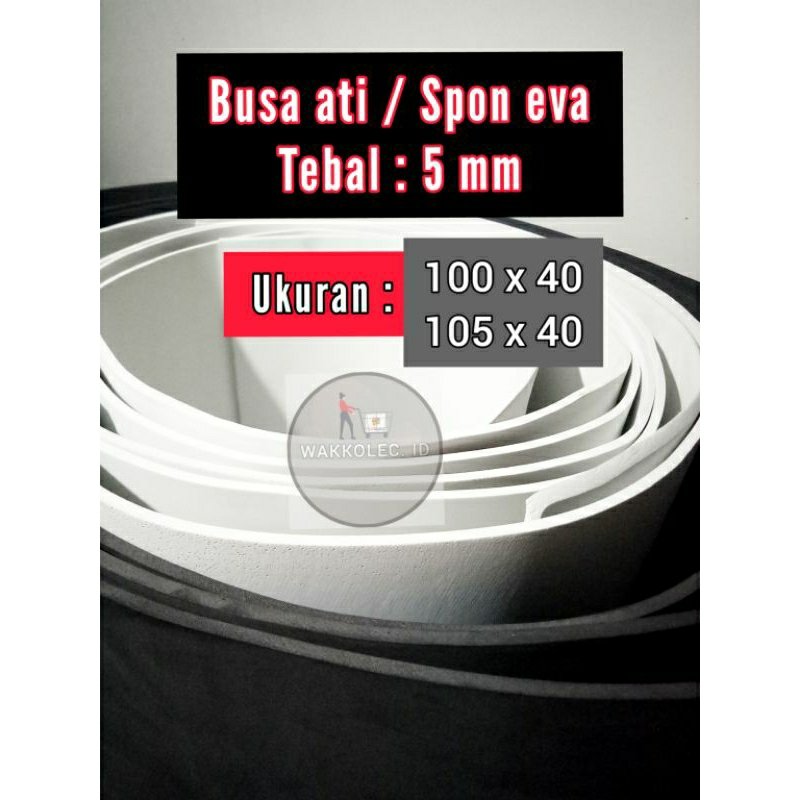 Busa Ati Alas Aquarium 100x40 Tebal 5mm Spon Eva